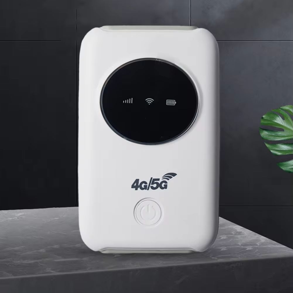 Portable 4G Wireless Router 3200mAh Mobile Broadband Pocket Hotspot 150Mbps Wide Coverage with SIM Card Slot 10 WiFi Users