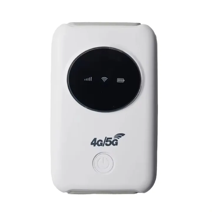 Portable 4G Wireless Router 3200mAh Mobile Broadband Pocket Hotspot 150Mbps Wide Coverage with SIM Card Slot 10 WiFi Users
