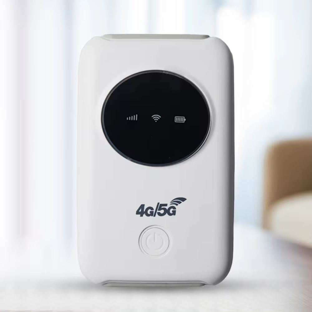 Portable 4G Wireless Router 3200mAh Mobile Broadband Pocket Hotspot 150Mbps Wide Coverage with SIM Card Slot 10 WiFi Users