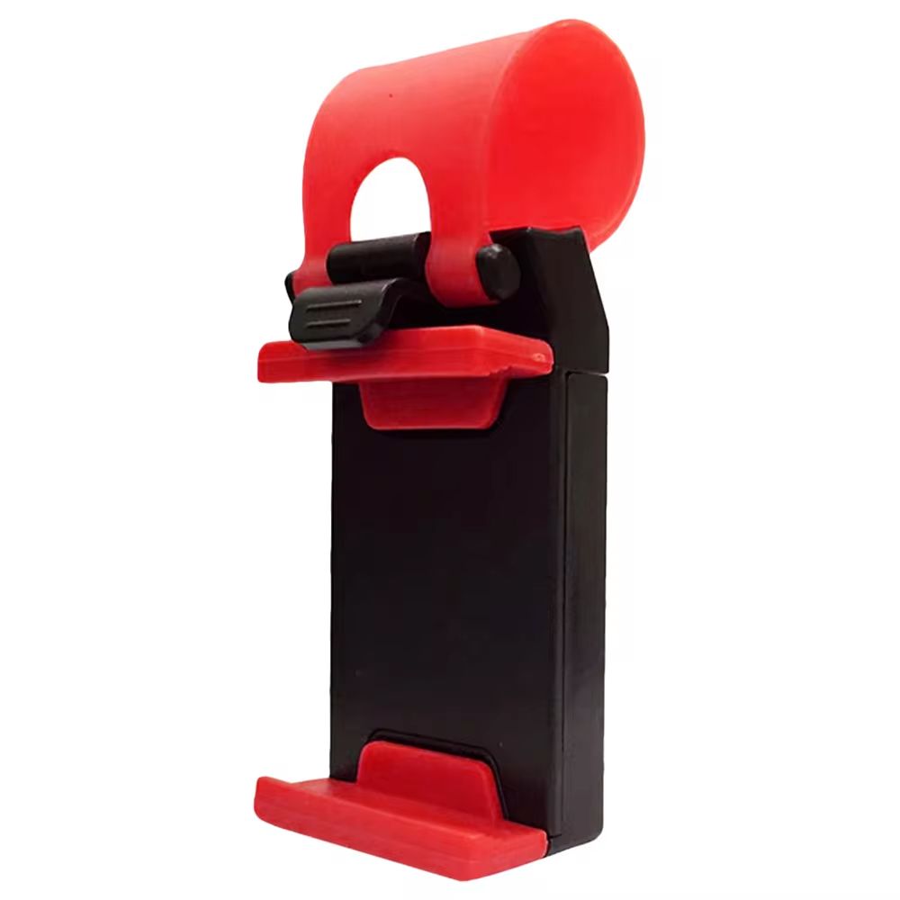 Universal Car Bracket Car Steering Wheel Phone Holder Clip Stand Elastic Buckle GPS Navigator Mount For Iphone Android