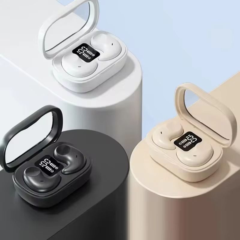 Sleep Invisible Wireless Earphone Hidden Noise Cancelling True Wireless BT5.3 TWS Sport Headphones Stereo Earphone