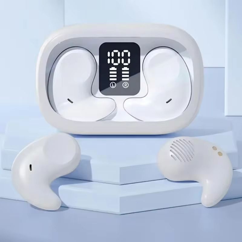 Sleep Invisible Wireless Earphone Hidden Noise Cancelling True Wireless BT5.3 TWS Sport Headphones Stereo Earphone