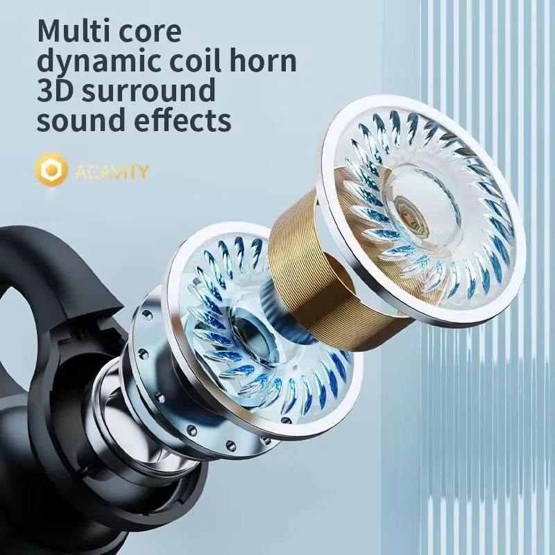 X60 Wireless Bluetooth Earphone Headphones Outdoor Sport earphone 5.3 With Charging Bin Display Touch Control Earbuds for Music