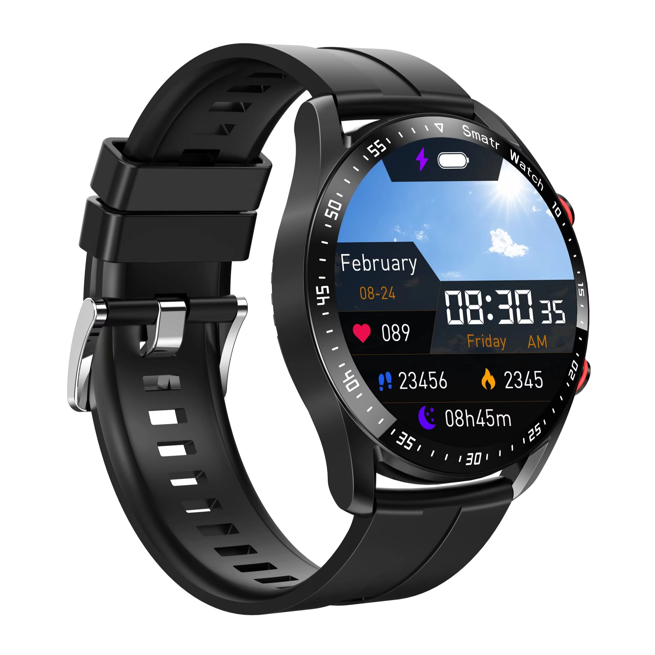 New 2024 ECG+PPG Smart Watch Bluetooth Call Music player Man Watch Sports Waterproof Luxury Smartwatch For Android ios