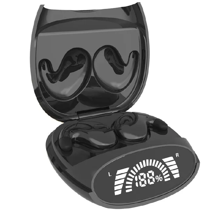 Sleep Invisible Earbuds Tiny Mini Headphones Hidden Noise Cancelling TWS Wireless Headsets Sports Stereo Bluetooth 5.3 Earphone