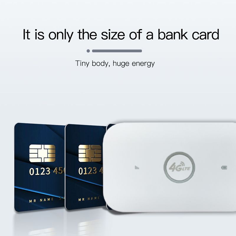 router Wireless lte wifi modem Sim Card 4G Router MIFI pocket hotspot 10 WiFi users built-in battery portable WiFi
