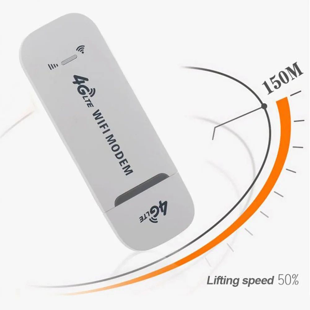 4G LTE USB MIFI/UFI 150Mbps Modem Stick Portable Wireless WiFi Adapter 4G Card Router for Home Office 4G USB Modem