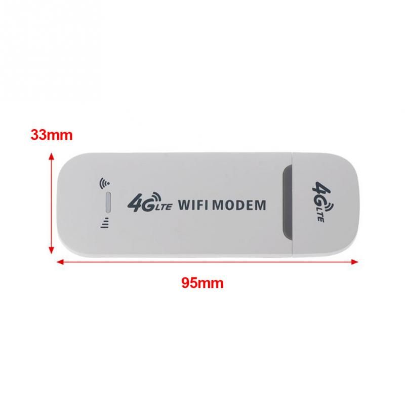 4G LTE USB MIFI/UFI 150Mbps Modem Stick Portable Wireless WiFi Adapter 4G Card Router for Home Office 4G USB Modem