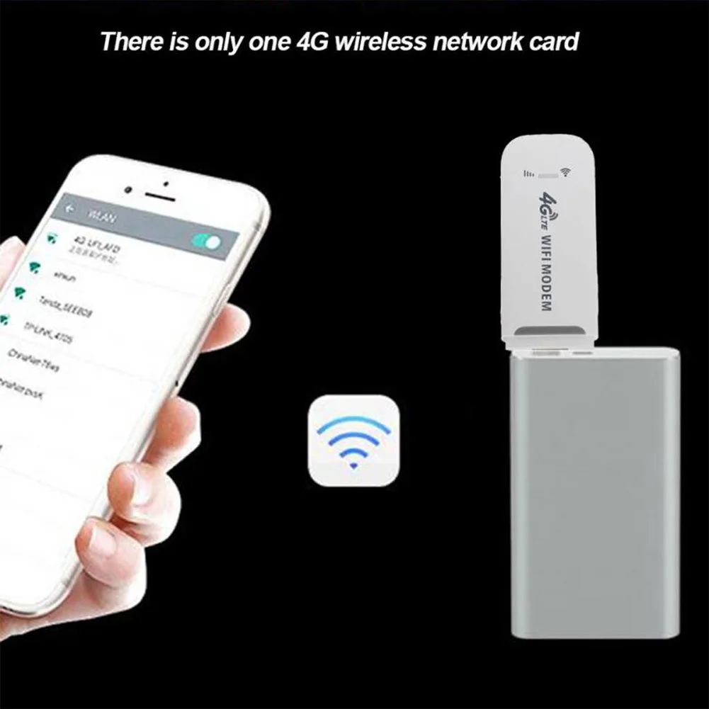 4G LTE USB MIFI/UFI 150Mbps Modem Stick Portable Wireless WiFi Adapter 4G Card Router for Home Office 4G USB Modem