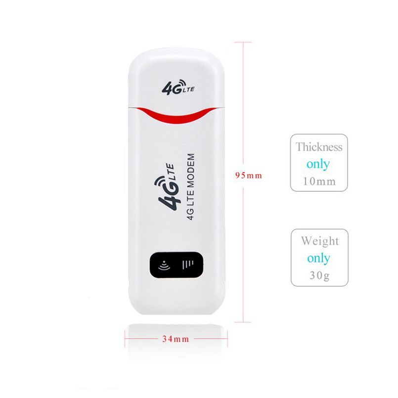 4G LTE Wireless USB MIFI/UFI Dongle Mobile Broadband 150Mbps Modem Stick 4G Sim Card Wireless Router Home Office Wireless WiFi Adapter