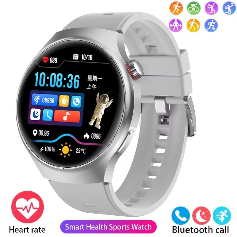 Smart Watch Men 360*360 HD Screen Watches Men GPS Tracker Bluetooth Call Heart Rate SmartWatch For Andoird Iphone Huawei