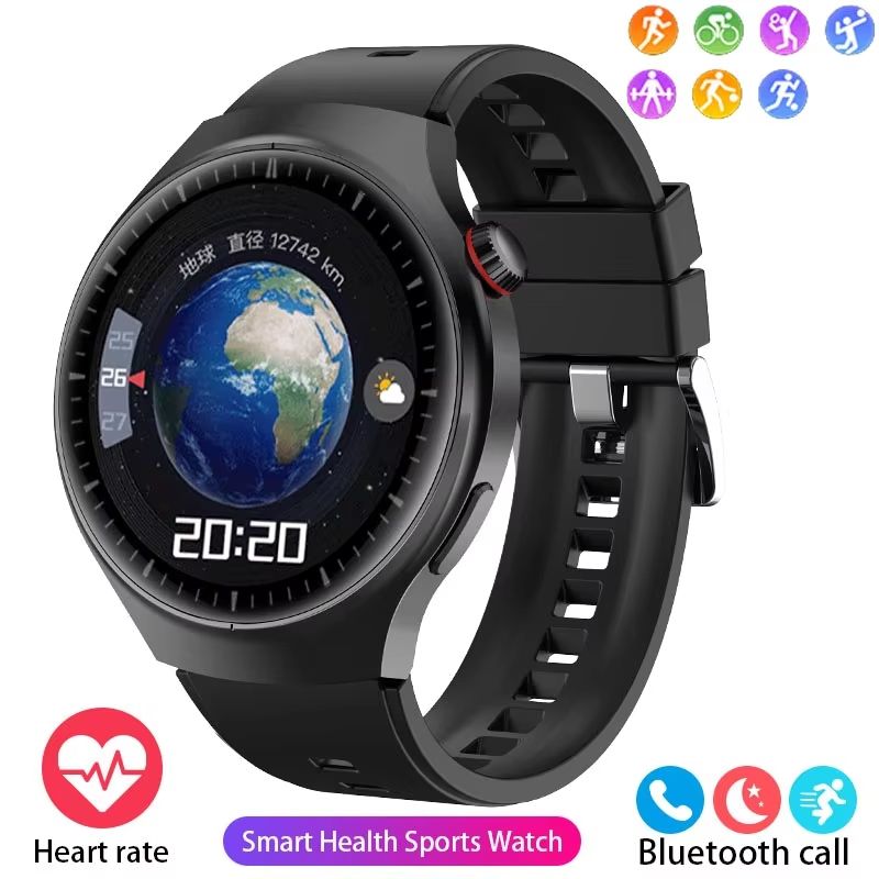 Smart Watch Men 360*360 HD Screen Watches Men GPS Tracker Bluetooth Call Heart Rate SmartWatch For Andoird Iphone Huawei