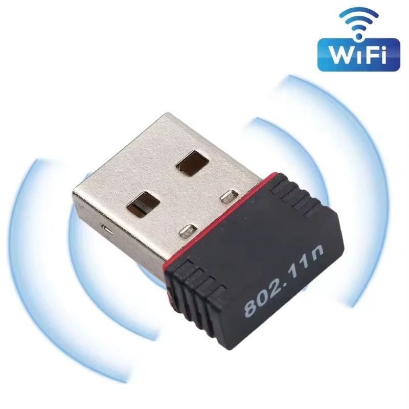 Mini USB Network Card Wireless WiFi Dongle Adapter USB2.0 2.4G 150Mbps WLAN LAN Wi-Fi Dongle Receiver For PC Desktop Tablet