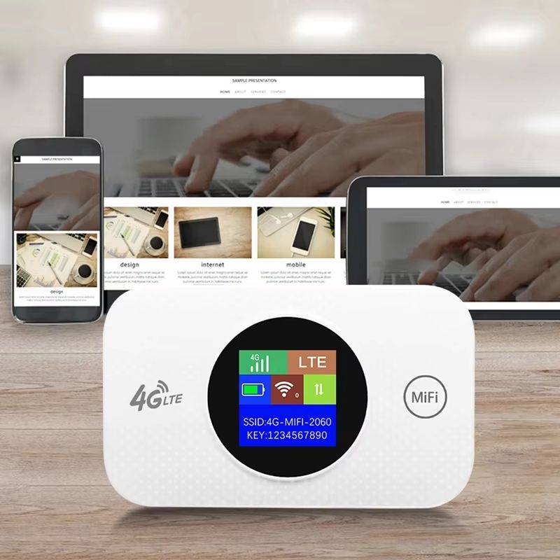 4G Lte Router Wireless Wifi Portable Modem Mini Outdoor Hotspot Pocket Mifi 150mbps Sim Card Slot Repeater 3000mah
