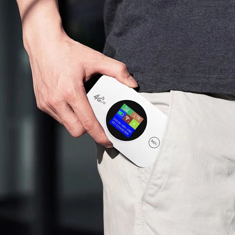 4G Lte Router Wireless Wifi Portable Modem Mini Outdoor Hotspot Pocket Mifi 150mbps Sim Card Slot Repeater 3000mah