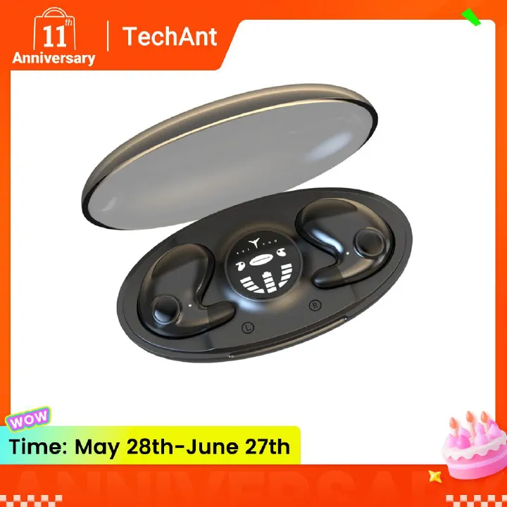 Invisible Sleep Wireless Earphone TWS Bluetooth 5.3 Earpods Hidden Earbuds IPX5 Waterproof Noise Reduction Sports Headset