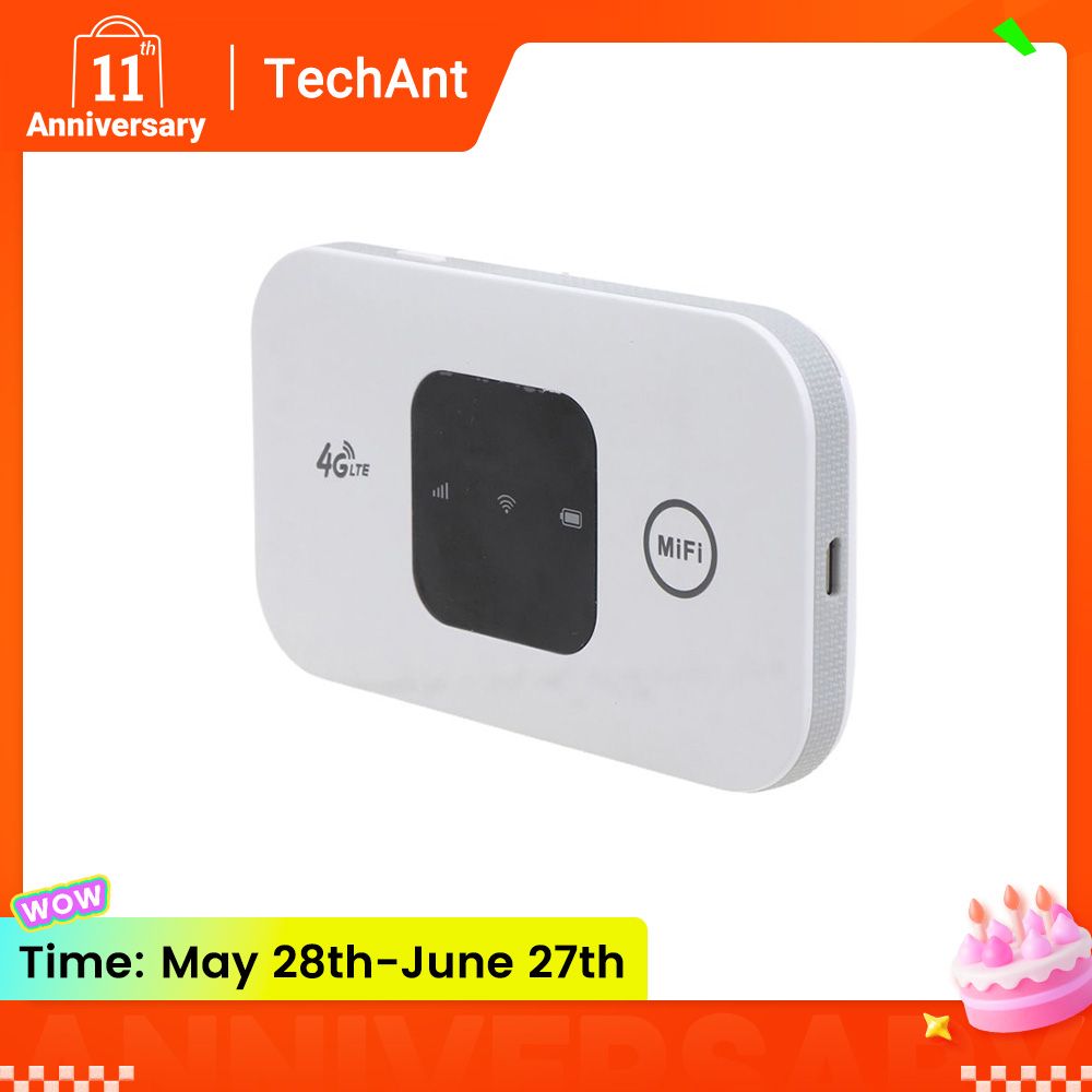 4G Lte Router MIFI Wireless Wifi 2100mAh Mobile Hotspot with SIM Card Slot Hotspot Pocket WIFI 150mbps For Outdoor Home Office Travel