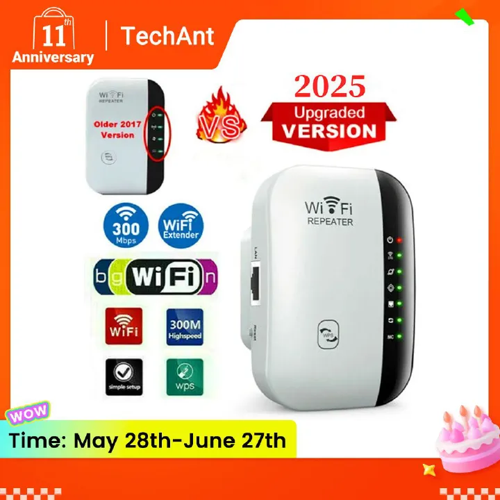 WiFi Amplifier 2.4G Router Wifi Range Extender 300Mbps Wireless WIFI Repeater Wi-Fi Signal Amplifier 802.11N Network Card Adapter for PC