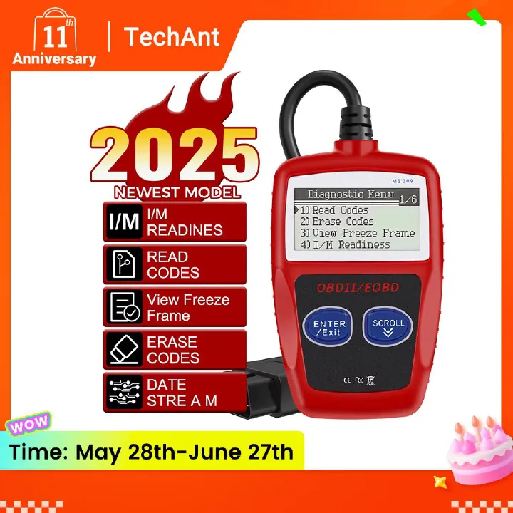 Car Diagnostic Tools Multifunctional Car Fault Code Reader Accurate Engine Diagnostic Tool OBD2 Code Reader Digital Display OBD2 Scanner Multi Functional Fault Code Clear 16 Pin Universal Version
