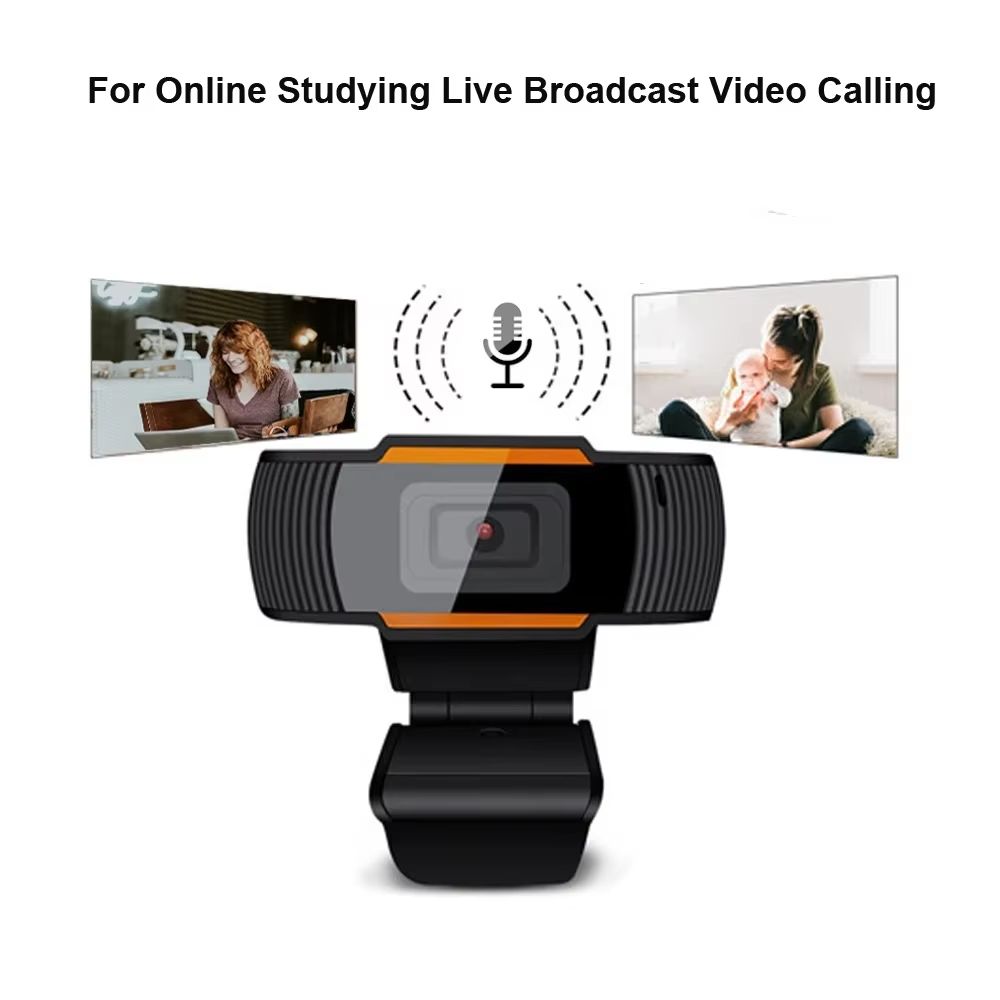 Mini Webcam 1080P HD USB Web Camera With Microphone For PC Computer Desktop Gamer Webcast Video Call Conference Work