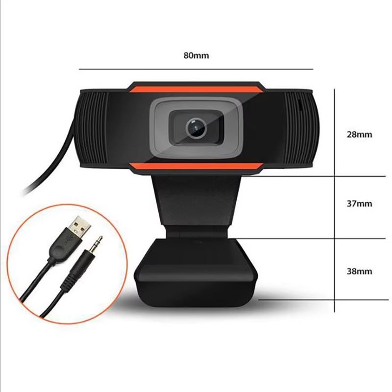 Mini Webcam 1080P HD USB Web Camera With Microphone For PC Computer Desktop Gamer Webcast Video Call Conference Work