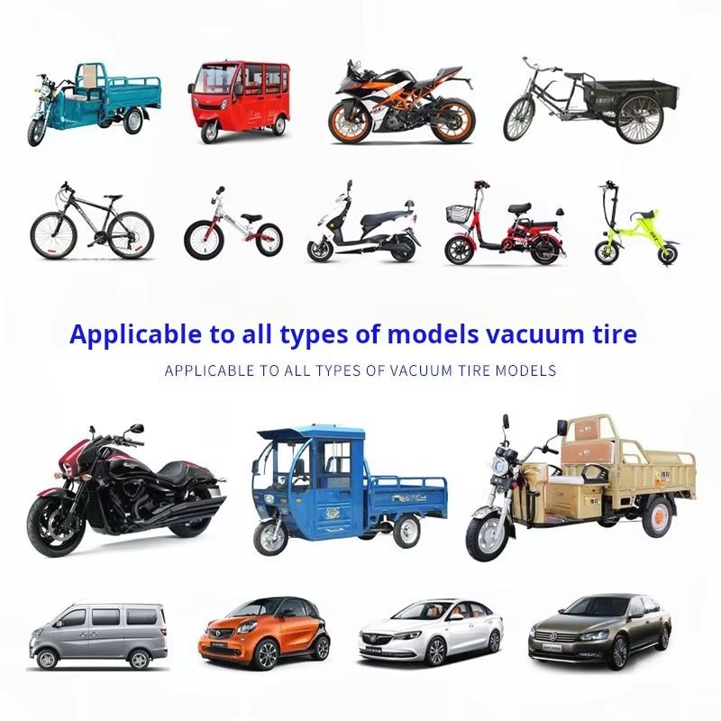 Tire Repair Tools Kit with Rubber Strips Tubeless Tyre Puncture Studding Plug Set Auto Motorcycle Bike Garage Repair Tools