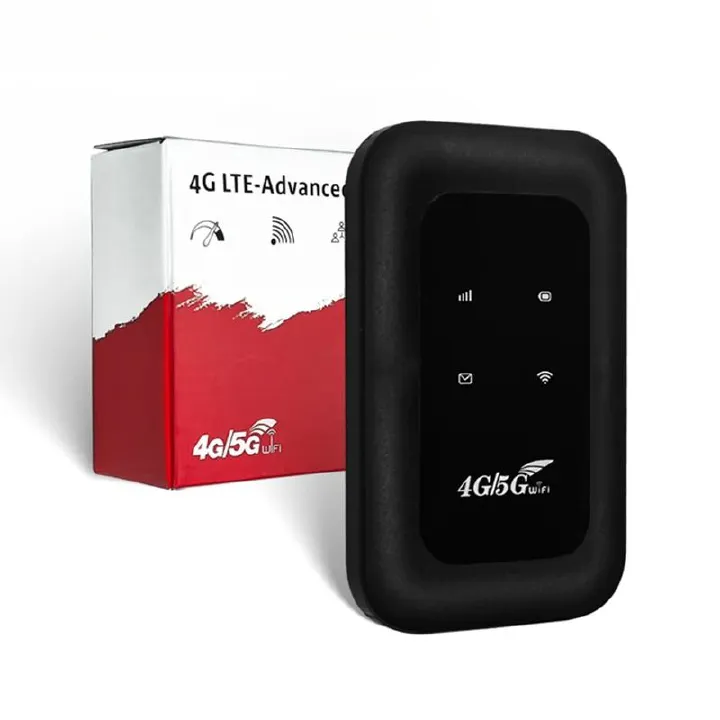 FM800 4G Lte WiFi Router Wireless 150Mbps Hotspot with SIM Card Slot Chip Portable Modem 2100mAh Mini Mobile Hotspot Plug & Play