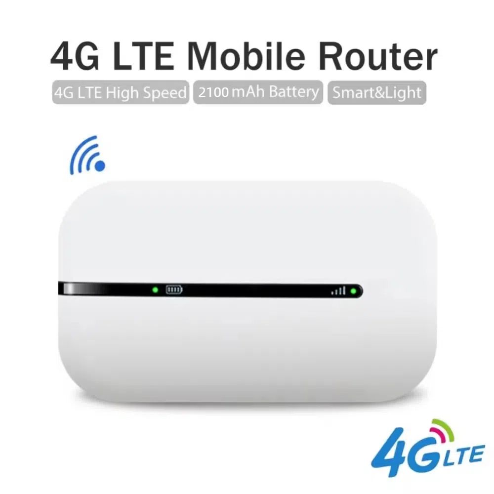 4G LTE Router MIFI Wireless 150Mbps Modem Stick Portable Wireless High-speed WiFi Adapter 4G Card Router for Home Office With Sim Card Slot