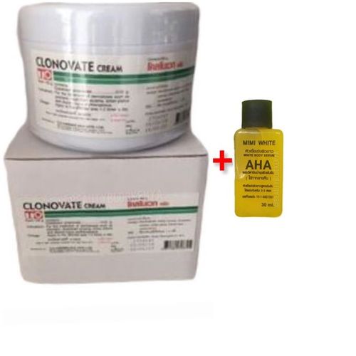 Clonovate Cream + AHA Serum For Knuckles,Pigmentation And Sunburn