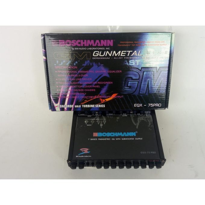 Boschmann Professional Parametric Equalizer EQ-75 Pro