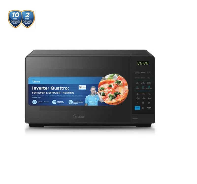 Midea  20L -700W  Digital Inverter Microwave EM7P012MZ-B -Black