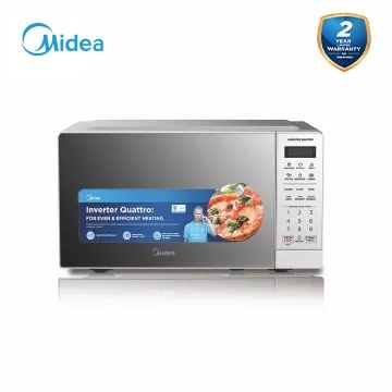 Midea  20L -700W Silver Digital Inverter Microwave EM7P012MZ-S