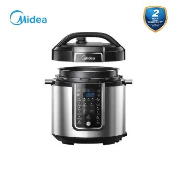 Midea Electric Pressure Multicooker Stainless Steel 6L  - MY-CS6037WPB