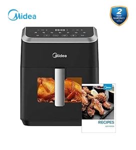 Midea 7L Air Fryer Digital Touch  -1500W Black MAD-740F2APK