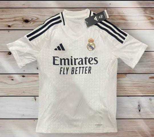 2024/2025 Best Quality New Season REAL MADRID Original Home Kit Football Jersey ; New Authentic Unisex Jersey