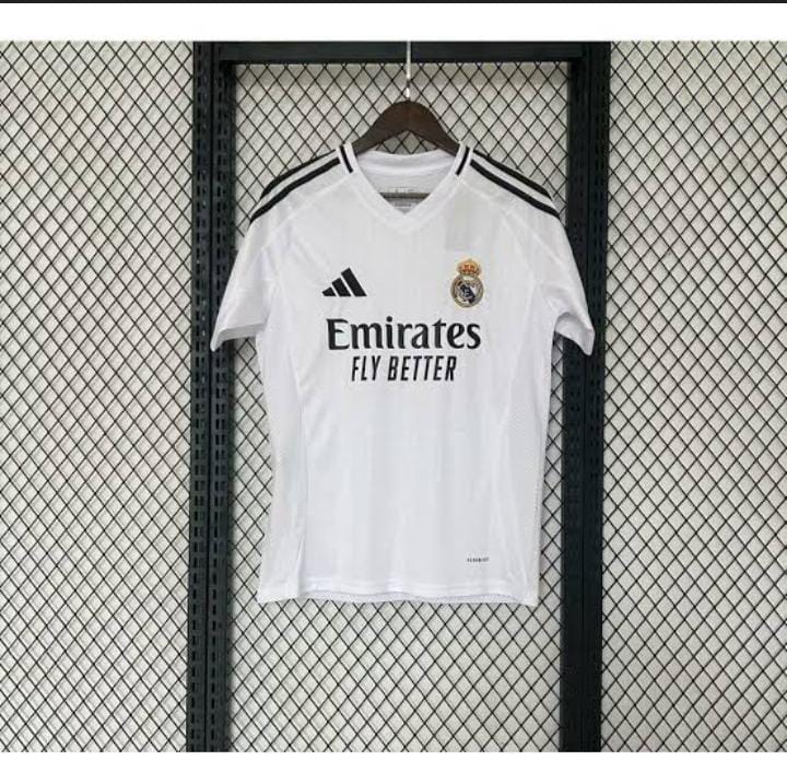 2024/2025 Best Quality New Season REAL MADRID Original Home Kit Football Jersey ; New Authentic Unisex Jersey