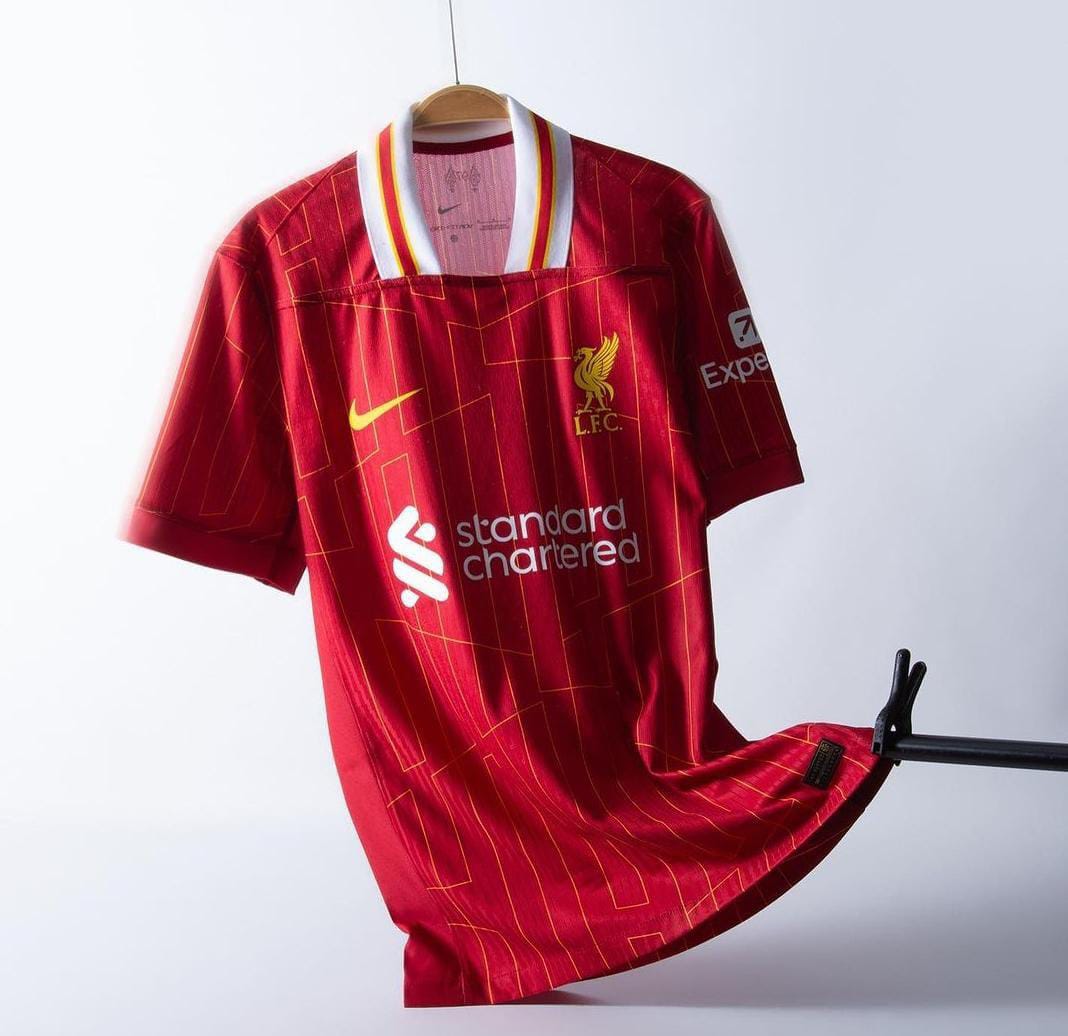 2024/2025 Best Quality New Season LIVERPOOL LFC Original HOME Kit Football Jersey ; New Authentic Unisex Jersey