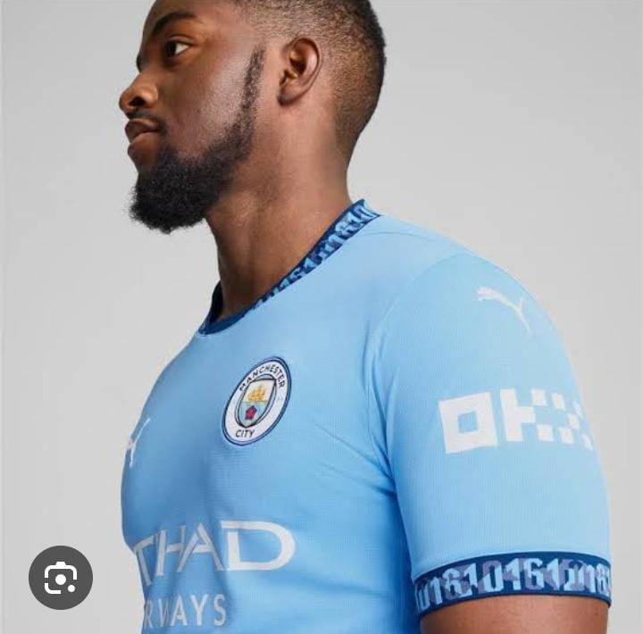 2024/2025 Best Quality New Season MANCHESTER CITY Original Home Kit Football Jersey ; New Authentic Unisex Jersey