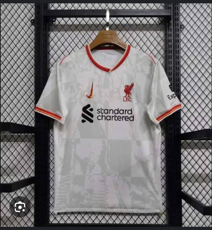 2024/2025 Best Quality New Season LIVERPOOL FC Original Third Kit Football Jersey ; New Authentic Unisex Jersey