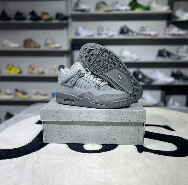 New Arrival Air Jordan 4 ''SE WET CEMENT'' Sneakers, Best Quality Fashion Men's Shoes/ Women's Shoes Unisex J4 Sneakers