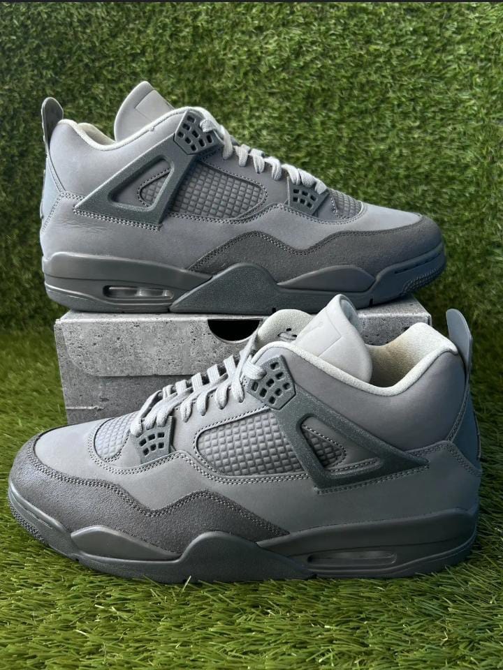 New Arrival Air Jordan 4 ''SE WET CEMENT'' Sneakers, Best Quality Fashion Men's Shoes/ Women's Shoes Unisex J4 Sneakers