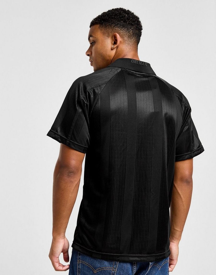 Original CHELSEA FC Black Out Shirt 1998 Vintage Retro Kit Football Jersey ; Best Quality Chelsea Jersey Retro Kit