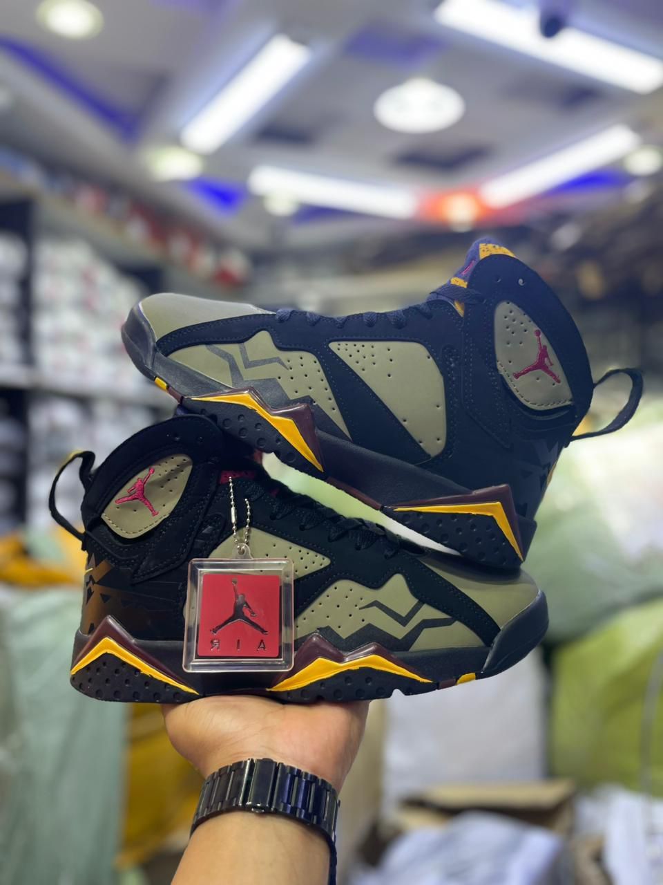 Original Air Jordan 7 Men Sneakers, Best Quality Fashion Men's Shoes Air Jordan 7 Sneakers