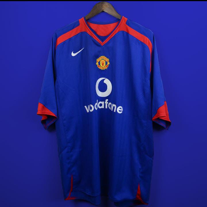 2005/2006 Original MANCHESTER UNITED AWAY Retro Kit Football Jersey ; Best Quality Unisex Man U Jersey Retro Kit