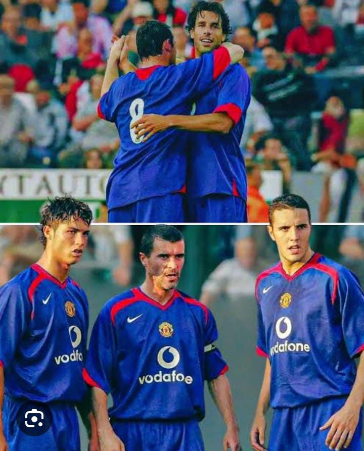 2005/2006 Original MANCHESTER UNITED AWAY Retro Kit Football Jersey ; Best Quality Unisex Man U Jersey Retro Kit