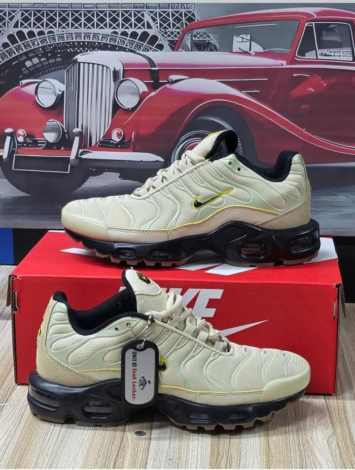 ORIGINAL AIR MAX TN ''Gold Bullet'' Sneakers, High Quality Fashion Men's Shoes Air Max Sneakers