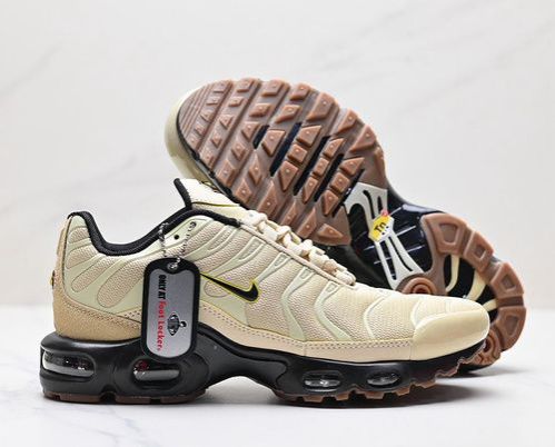 ORIGINAL AIR MAX TN ''Gold Bullet'' Sneakers, High Quality Fashion Men's Shoes Air Max Sneakers