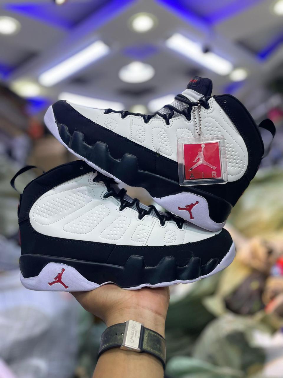 ORIGINAL AIR JORDAN 9 RETRO UNC Men Sneakers: Authentic & Best Quality Fashion Men's Shoes J9 Sneakers, Basketball Shoes