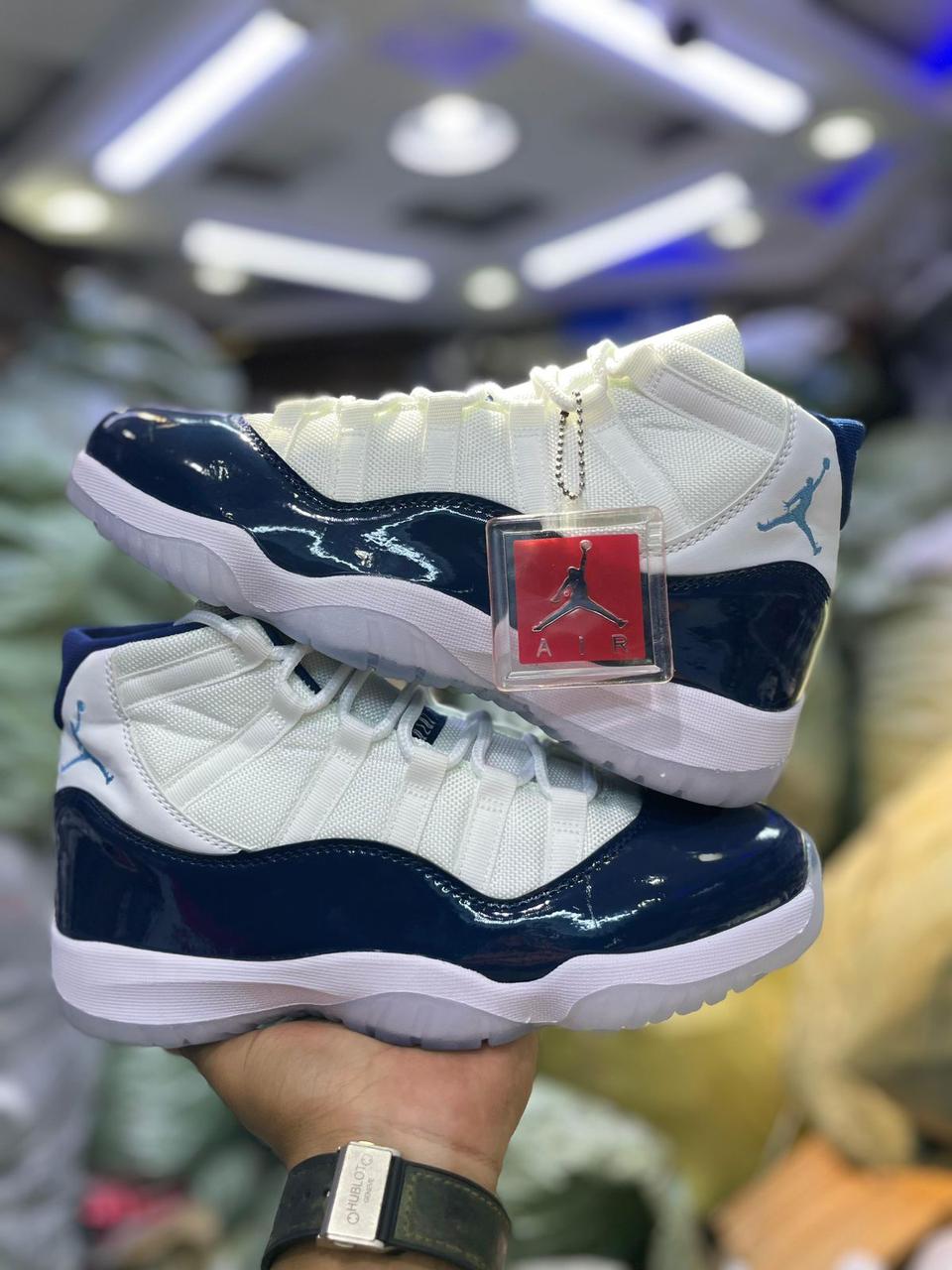 ORIGINAL AIR JORDAN 11 RETRO UNC Men Sneakers: Authentic & Best Quality Fashion Men's Shoes J11 Sneakers, Basketball Shoes