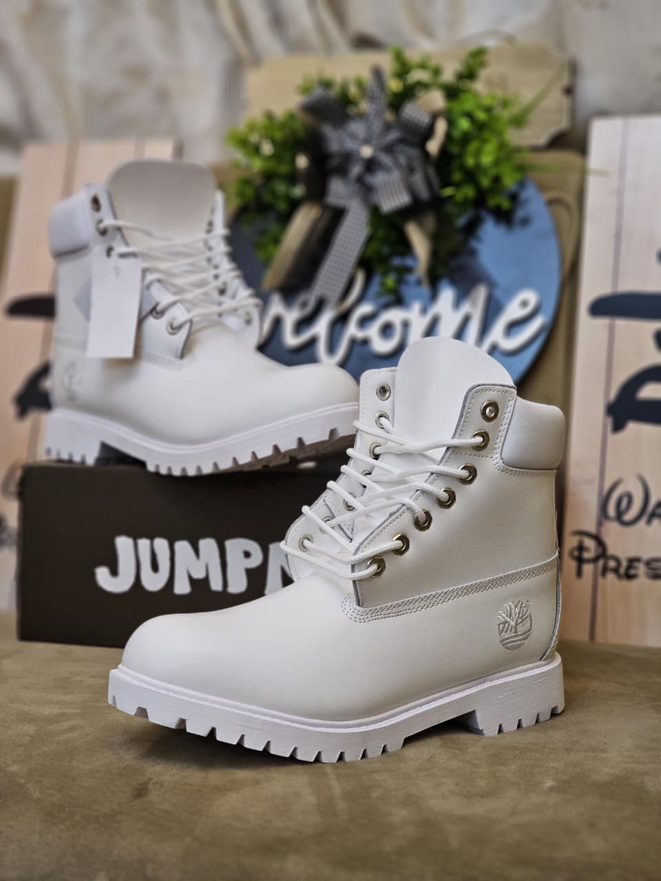 NEW ARRIVAL HIGH QUALITY PURE LEATHER TIMBERLAND BOOTS FOR MEN